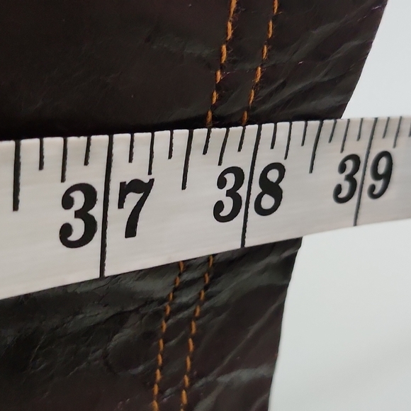 Genuine Leather Lined Coat - Picture 7 of 17
